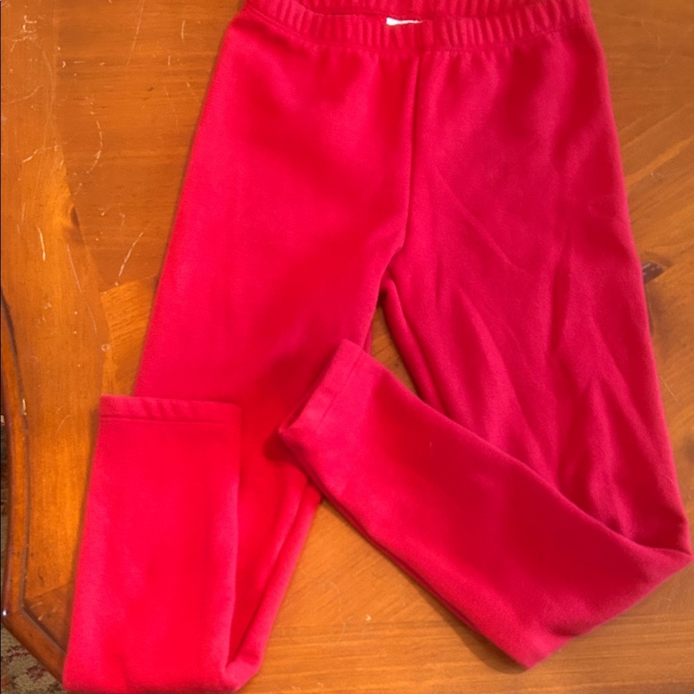 Cat & Jack Vibrant Red Kids Leggings